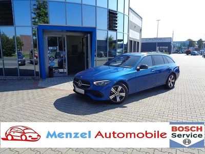 Gebraucht Mercedes C220 Avantgarde 200 PS (147 kW) 2022 Blau Limousine