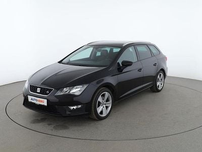 Usata Seat Leon FR 125 CV (91 kW) 2016 Nero Station wagon