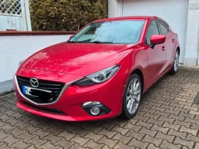 Usata Mazda 3 Sports-Line 150 CV (110 kW) 2014 Rosso Berlina