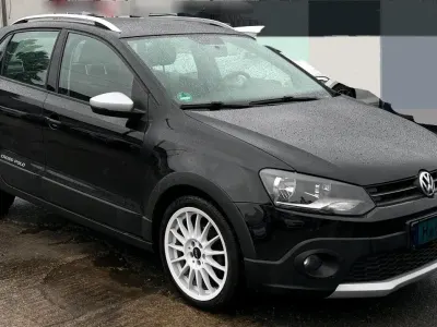 Gebraucht VW Polo Cross 75 PS (55 kW) 2010 Schwarz Kleinwagen