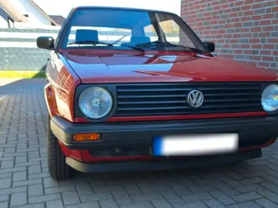 Gebraucht VW Golf II 40 PS (29 kW) 1989 Rot Kleinwagen