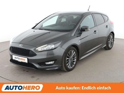 Brugt Ford Focus ST-Line 125 HK (91 kW) 2018 Grå Sedan