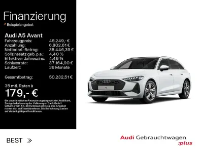 Gebraucht Audi A5 Ambiente 204 PS (150 kW) 2025 Gletscherweiß metallic Kombi