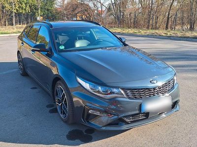 Gebraucht Kia Optima GT-Line 136 PS (100 kW) 2019 Grau Kombi