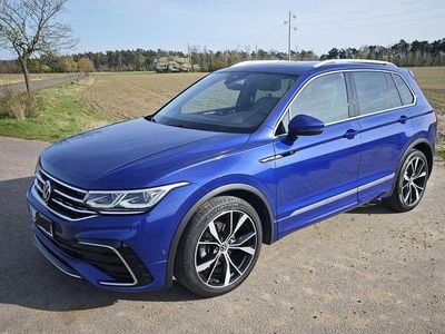 Usata VW Tiguan R-line 150 CV (110 kW) 2021 Blu SUV