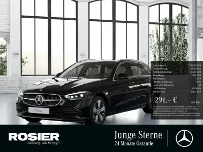 Gebraucht Mercedes C200 Advanced 204 PS (150 kW) 2025 Schwarz / obsidianschwarz Kombi