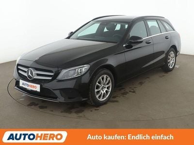Second-hand Mercedes C200 150 CP (110 kW) 2019 Negru Break