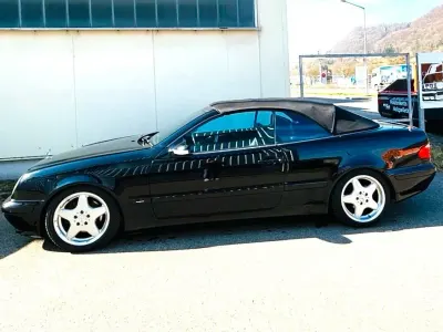 Gebraucht Mercedes CLK230 Avantgarde 193 PS (141 kW) 2001 Schwarz Cabrio