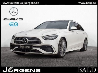 Gebraucht Mercedes C200 AMG 204 PS (150 kW) 2023 Weiss unilack polarweiss Kombi