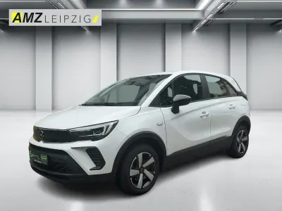 Gebraucht Opel Crossland X Enjoy 110 PS (80 kW) 2024 Lack weiss banquise/typ aussenverkleidun (metallic) SUV