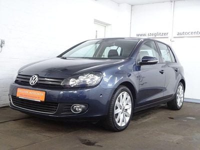 Gebraucht VW Golf VI Highline 105 PS (77 kW) 2011 Blau Kleinwagen