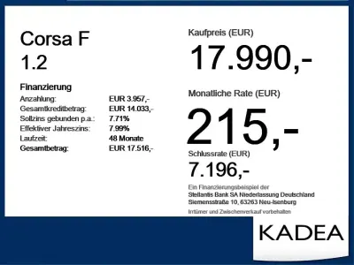 Gebraucht Opel Corsa 101 PS (74 kW) 2024 Schwarz (metallic) Kleinwagen