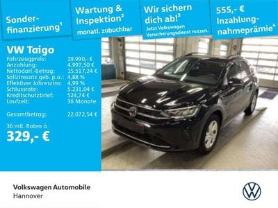 Second-hand VW Taigo Life 110 CP (80 kW) 2022 Negru SUV