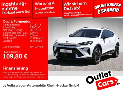 Gebraucht Cupra Formentor 150 PS (110 kW) 2024 Nevada weiss SUV