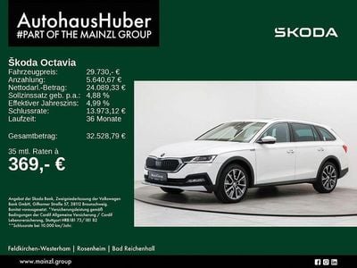 Gebraucht Skoda Octavia Scout 200 PS (147 kW) 2023 Candyweiß Kombi