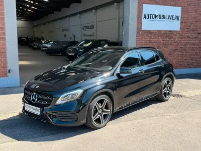 Gebraucht Mercedes GLA200 AMG line 136 PS (100 kW) 2017 Schwarz SUV