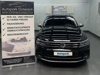 Brugt VW Tiguan Allspace Highline 150 HK (110 kW) 2021 Sort SUV