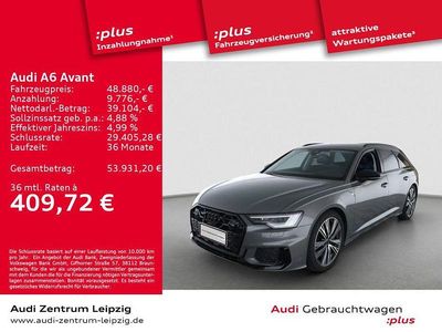 Grau Gebraucht 2024 Audi A6 S-Line Kombi | 44.880 € (Guter Preis)