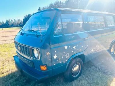Gebraucht VW T3 69 PS (50 kW) 1988 Blau Van