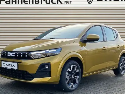 Neu Dacia Sandero Journey 122 PS (89 kW) 2026 Gelb Limousine