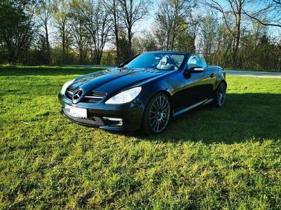Second-hand Mercedes SLK350 AMG 272 CP (200 kW) 2005 Negru Cabrio