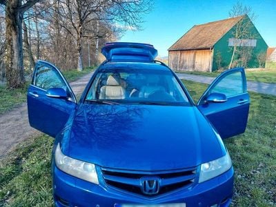 Gebraucht Honda Accord 155 PS (114 kW) 2007 Blau Kombi