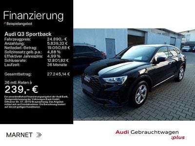 Second-hand Audi Q3 Sportback Performance 245 CP (180 kW) 2021 Negru SUV