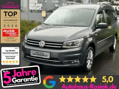 Używany VW Caddy Maxi Highline 131 KM (96 kW) 2019 Szary Minivan