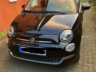 Second-hand Fiat 500 Lounge 69 CP (50 kW) 2017 Negru Berlinǎ