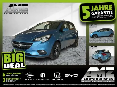 Gebraucht Opel Corsa 101 PS (74 kW) 2019 Blau Kleinwagen