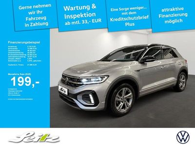 Usado VW T-Roc R-line 110 HP (80 kW) 2022 Prateado SUV