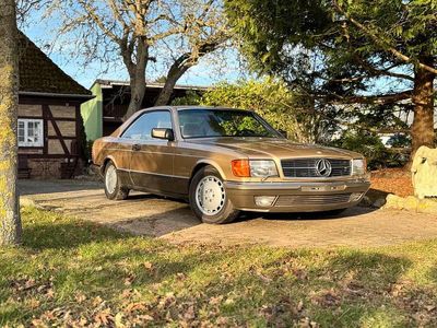 Usata Mercedes 500 231 CV (169 kW) 1984 Oro Coupé