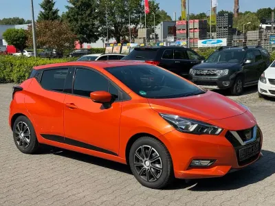 Używany Nissan Micra Tekna 90 KM (66 kW) 2019 Pomarańczowy Hatchback