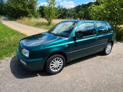 Gebraucht VW Golf III 75 PS (55 kW) 1995 Grün Limousine