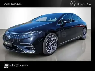 Brugt Mercedes EQS 53 AMG AMG 483 kW (658 HK) 2023 Sort Sedan