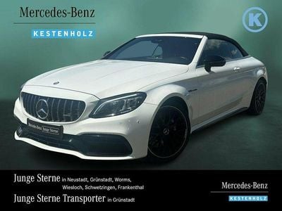 Gebraucht Mercedes C63 AMG AMG 476 PS (350 kW) 2021 Unilack polarweiß Cabrio