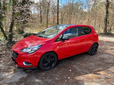 Gebraucht Opel Corsa Color Edition 101 PS (74 kW) 2015 Rot Kleinwagen