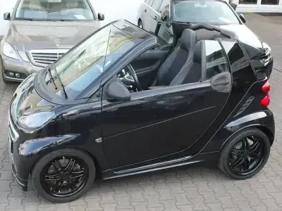 Gebraucht Smart ForTwo Cabrio Brabus Xclusive 102 PS (75 kW) 2015 Schwarz Cabrio