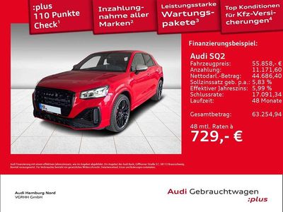 Ny Audi SQ2 300 HK (220 kW) 2026 Rød SUV