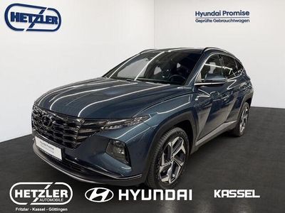 Gebraucht Hyundai Tucson Prime 179 PS (131 kW) 2021 Teal blue / met SUV