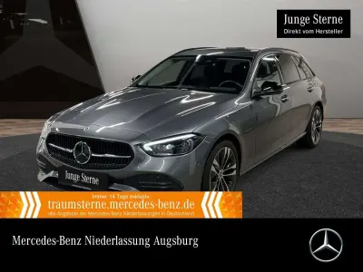 Gebraucht Mercedes C200 Night 163 PS (119 kW) 2022 Selenitgrau Kombi