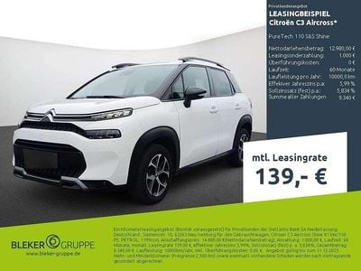 Usata Citroën C3 Aircross Shine 110 CV (80 kW) 2023 Bianco SUV