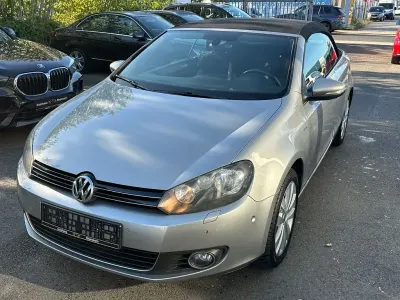 Gebraucht VW Golf Cabriolet 122 PS (89 kW) 2014 Silber Cabrio