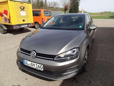 Gebraucht VW Golf VII Comfortline 125 PS (91 kW) 2017 Limestone grey metallic Kleinwagen