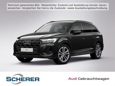 Mythosschwarz metallic (metallic) Gebraucht 2025 Audi Q7 Ambiente SUV | 68.490 € (Guter Preis)