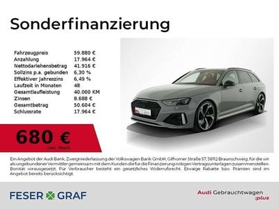 Gebraucht Audi RS4 Ambiente 450 PS (330 kW) 2020 Nardograu Kombi