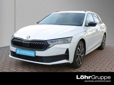Moonweiss metallic Gebraucht 2025 Skoda Octavia SportLine Kombi | 32.750 € (Etwas zu teuer)