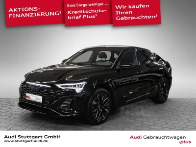 Gebraucht Audi Q8 e-tron S-Line 300 kW (408 PS) 2023 Schwarz SUV