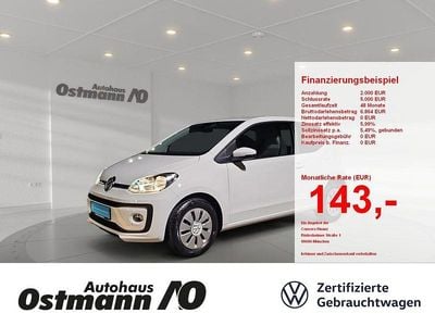 Weiß Gebraucht 2020 VW up! Kleinwagen | 11.220 € (Etwas zu teuer)