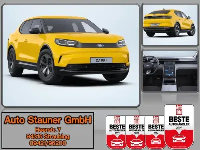Neu Ford Capri Style 139 kW (190 PS) 2026 Vivid yellow SUV